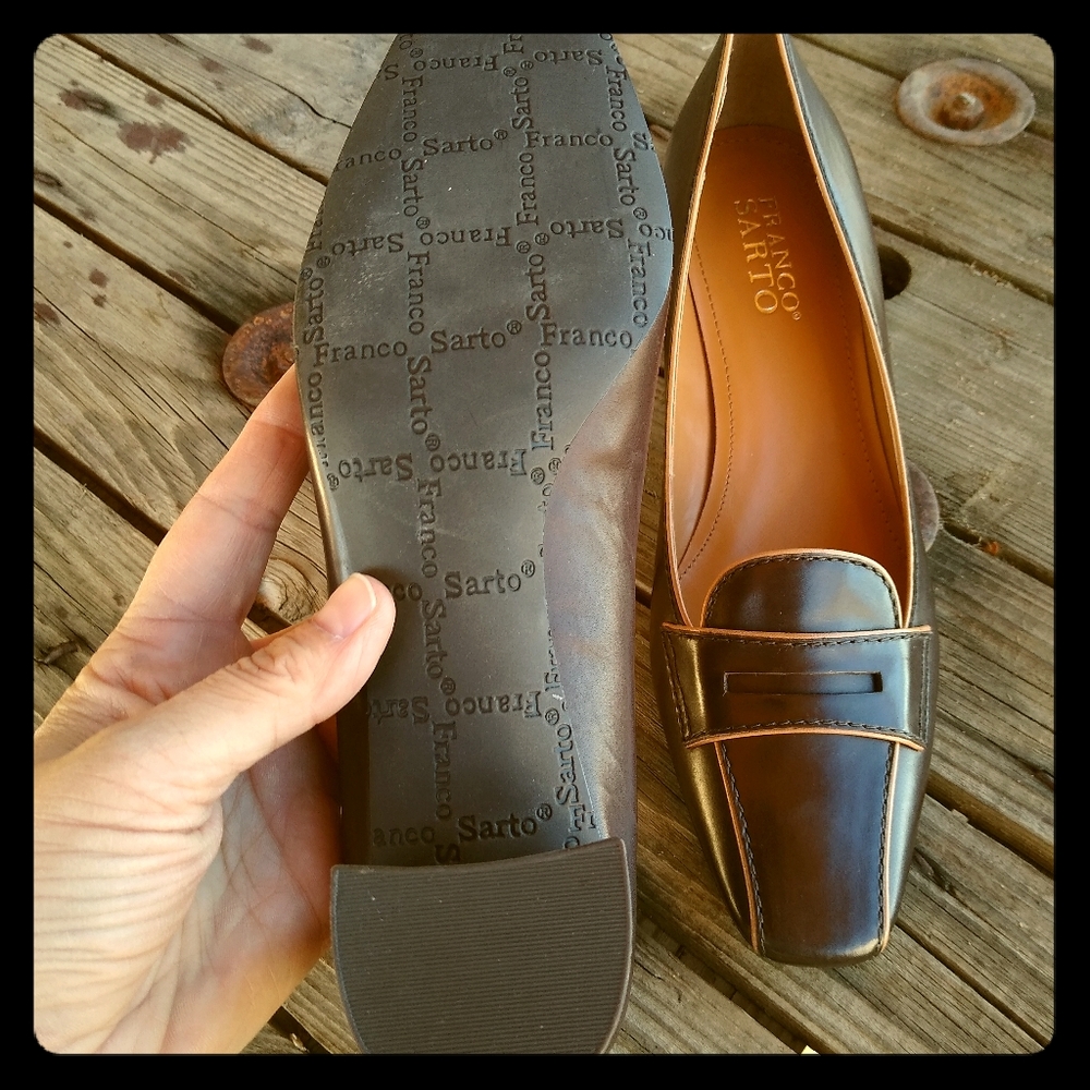 New Franco Sarto Leather loafers